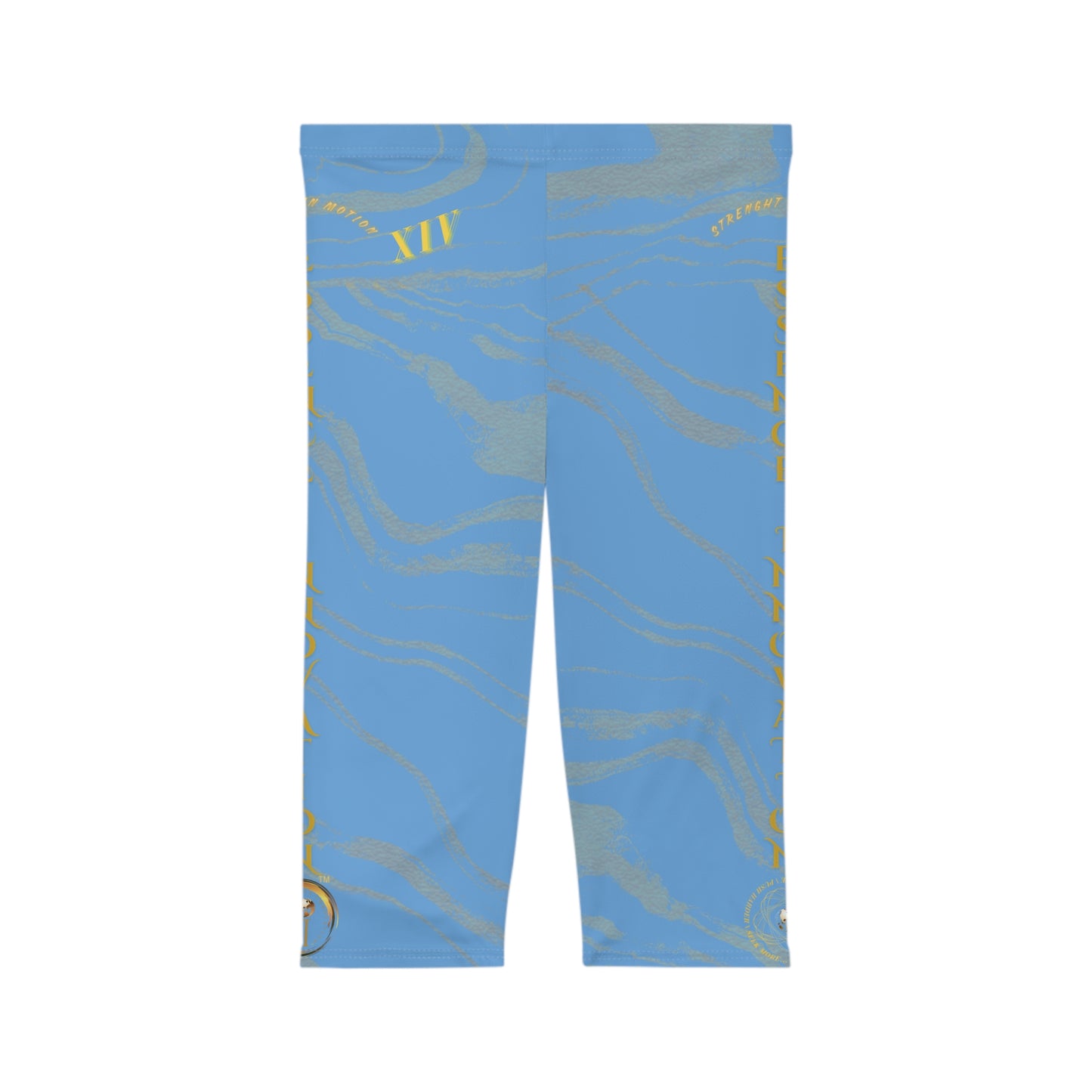 Seek More CLS XIV | Capri Leggings | EI Sports | Light Blue