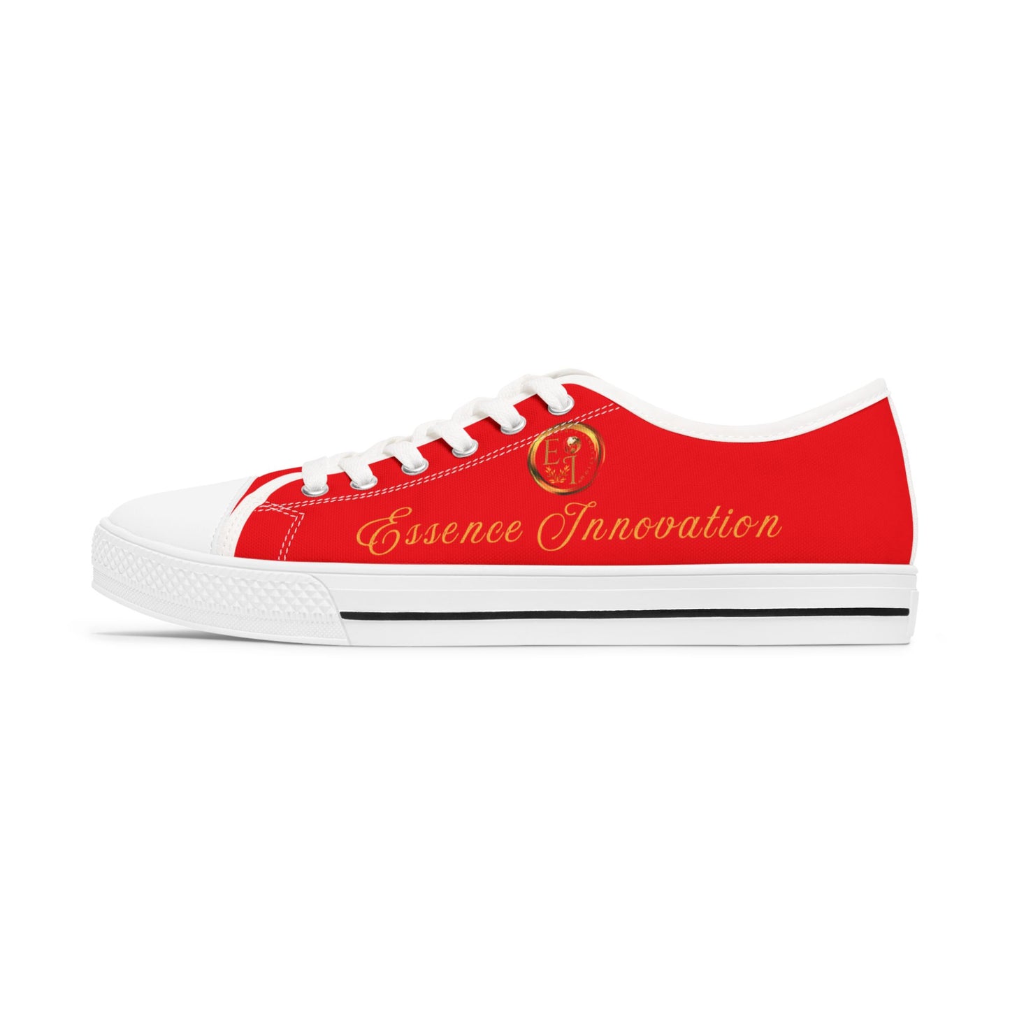 Ladies Essence Innovation Classics | Red | White Sole LowTops
