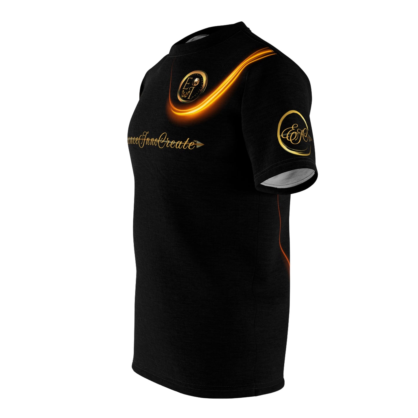 Black Trendsetters Flame Tee | EssenceInnoCreate
