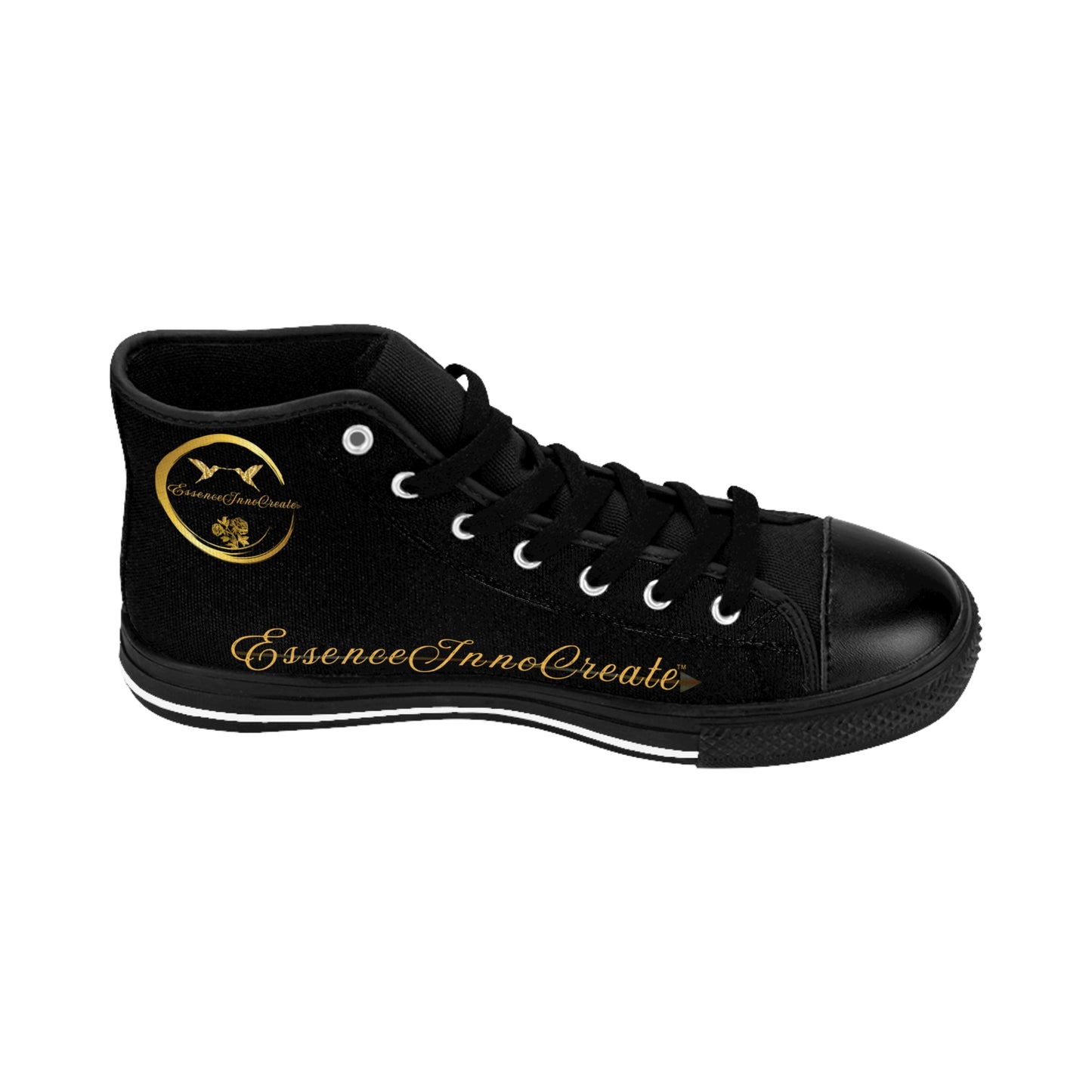 Ladies EssenceInnoCreate Streetwear | HighTop Sneakers | Black