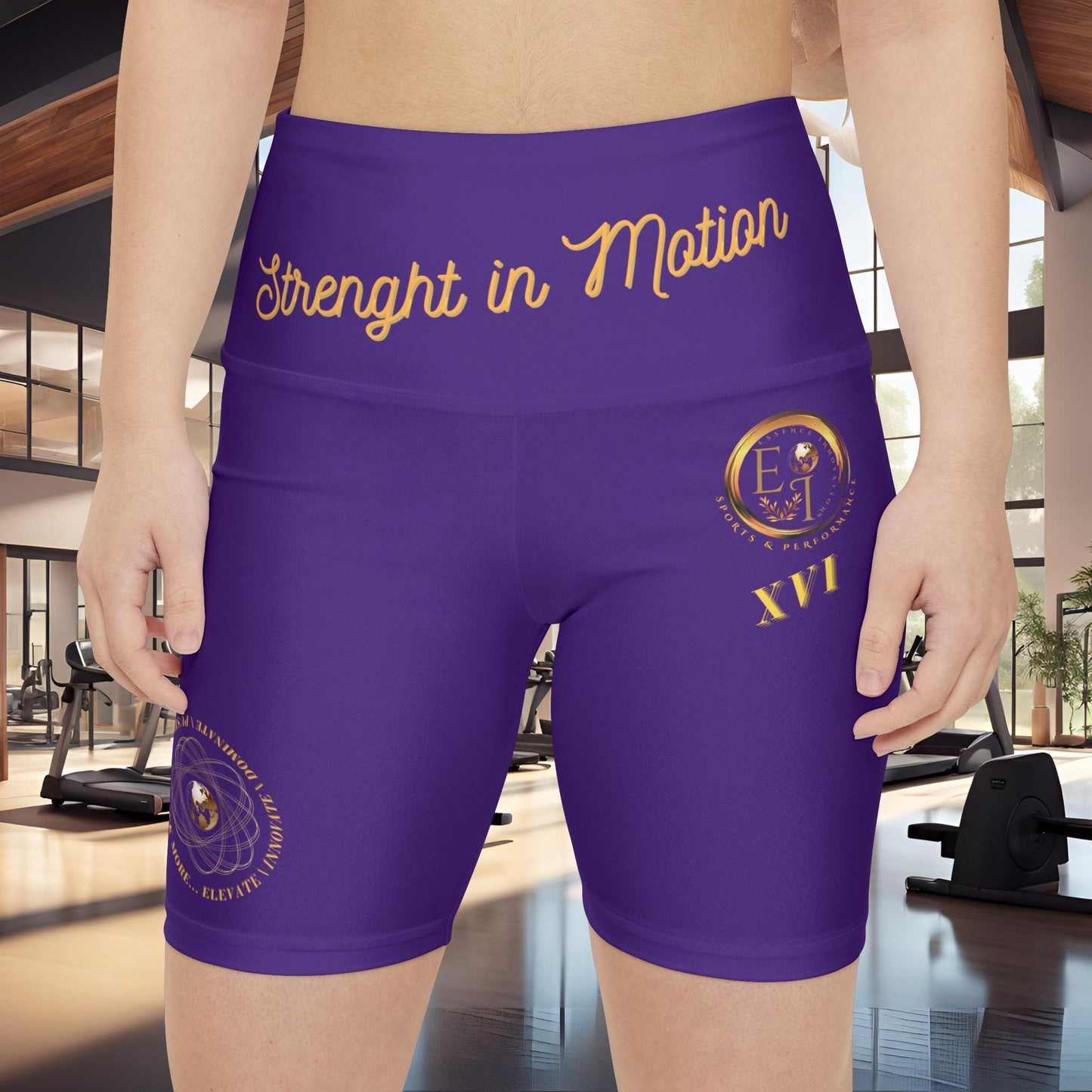 Seek More WS XVI | EI Sports Workout Shorts | Purple