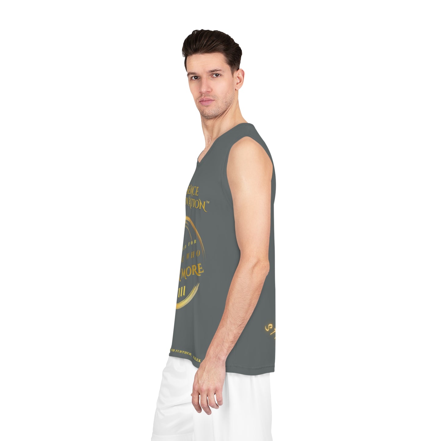 Seek More Dominance VIII | EI Sports Basketball Jersey | Dark Grey