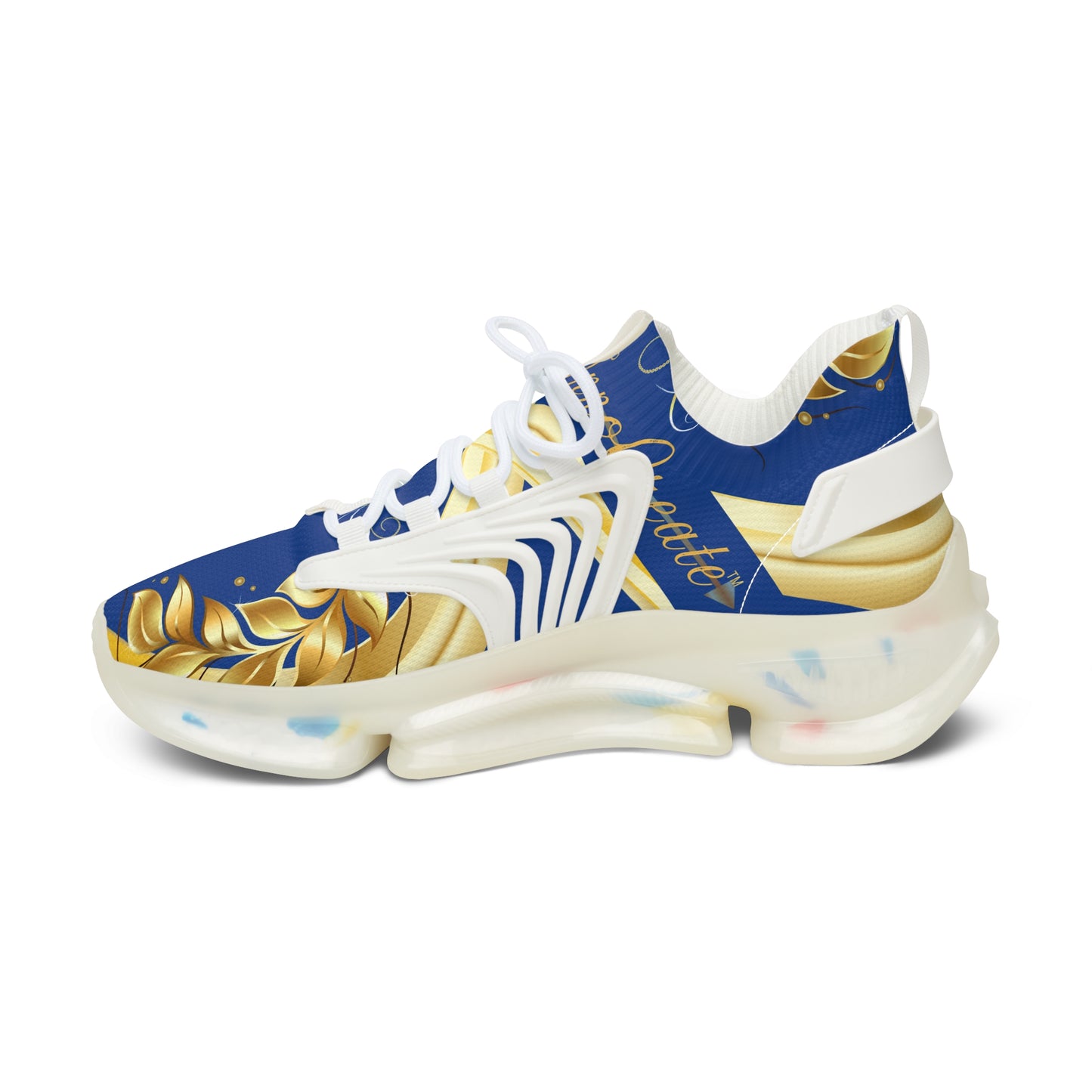 Ladies EssenceInnoCreate Luxe Lightning | Mesh Sneakers | Dark Blue