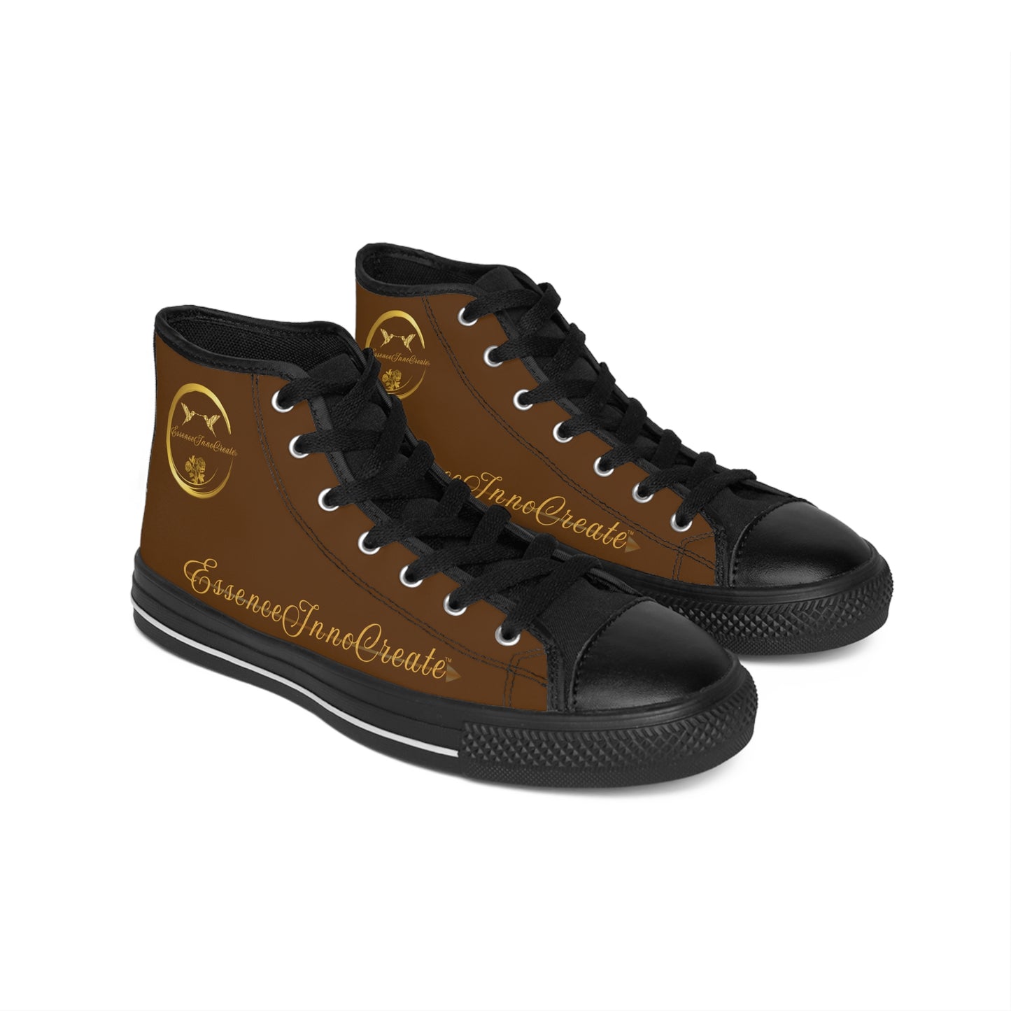 Ladies EssenceInnoCreate Streetwear | HighTop Sneakers | Brown