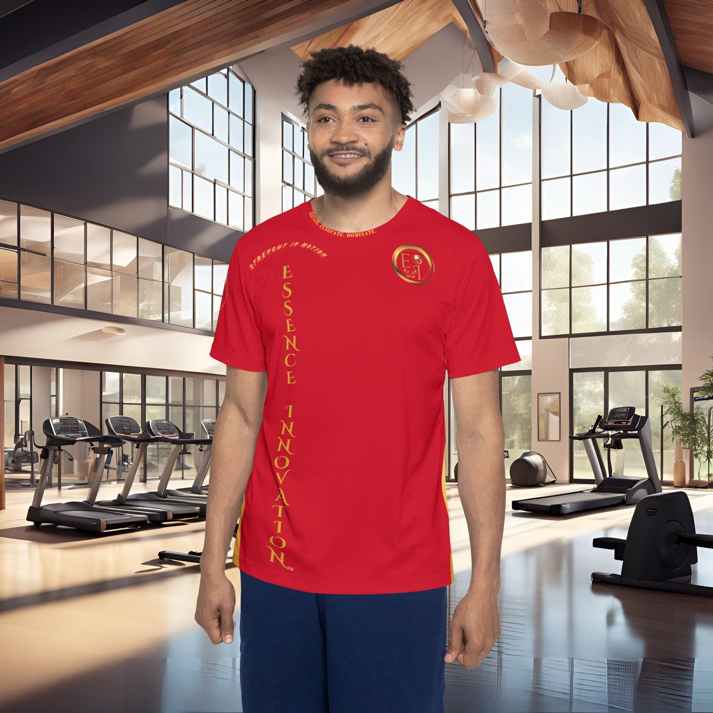 Seek More Legacy X | EI Sports Jersey | Dark Red