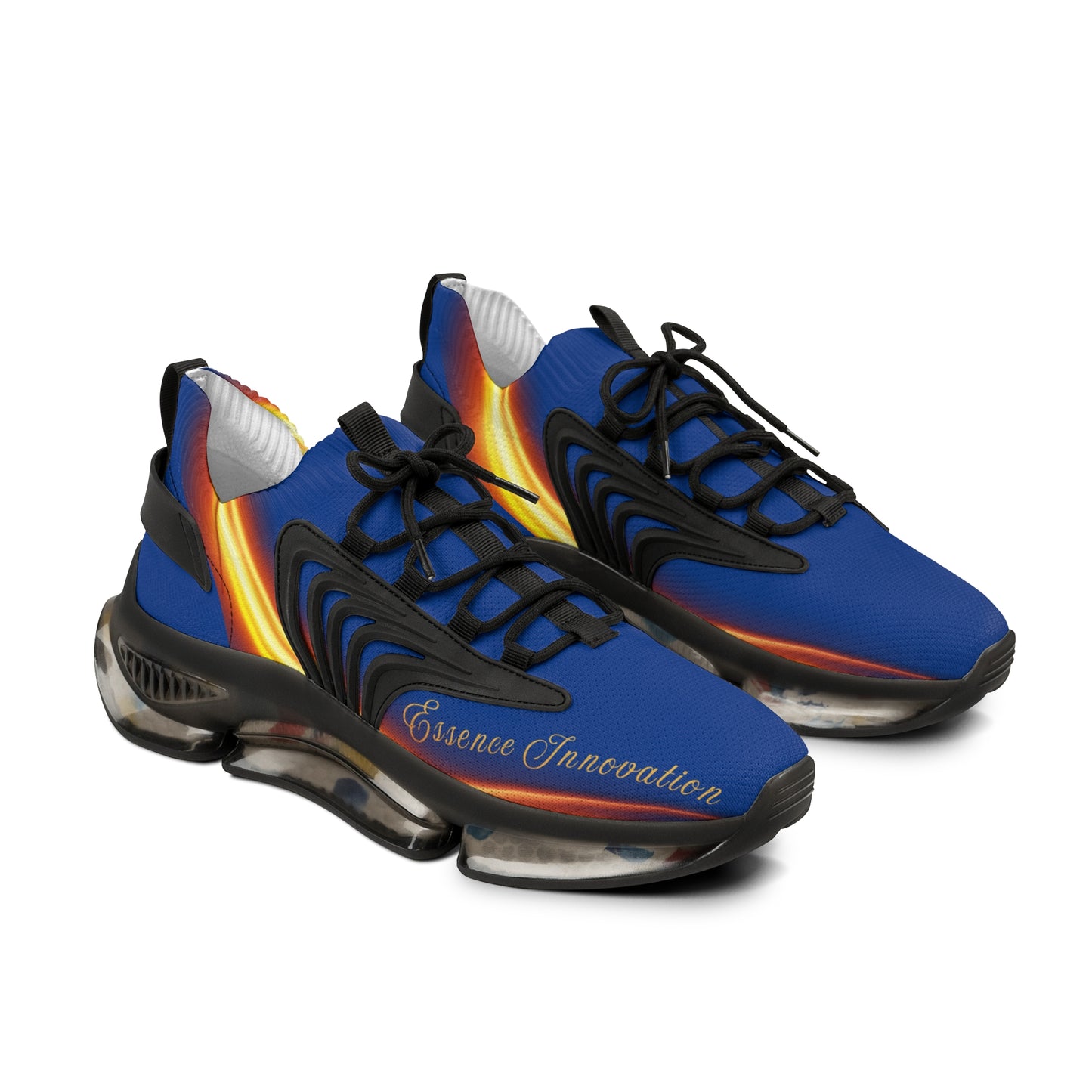 Dark Blue Trendsetter Flame Black | Men’s Performance Sneakers | Black Sole
