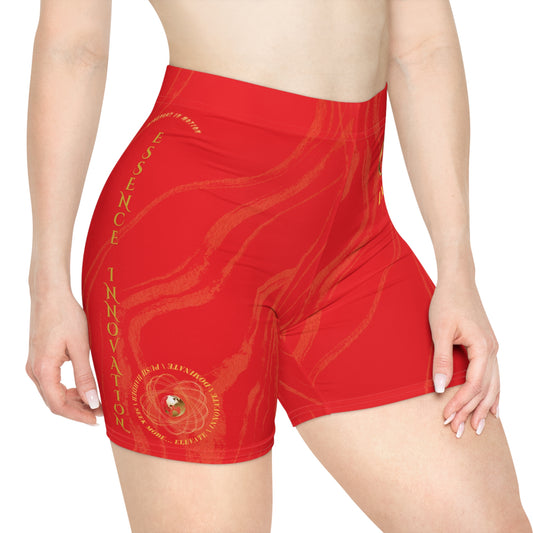 Seek More BSS IX | EI Sports Biker Shorts | Red