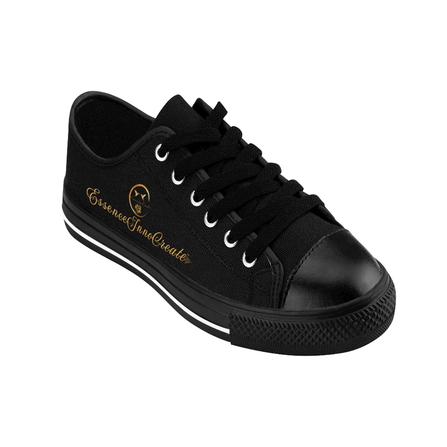Ladies EssenceInnoCreate Streetwear | LowTop Sneakers | Black