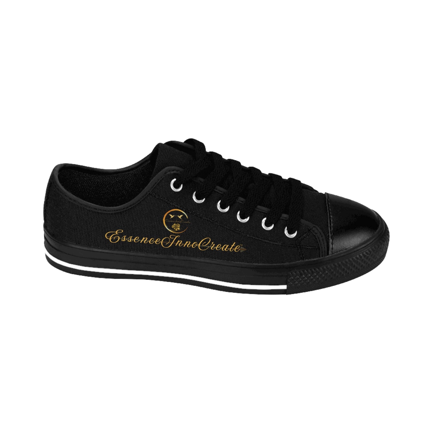 Ladies EssenceInnoCreate Streetwear | LowTop Sneakers | Black
