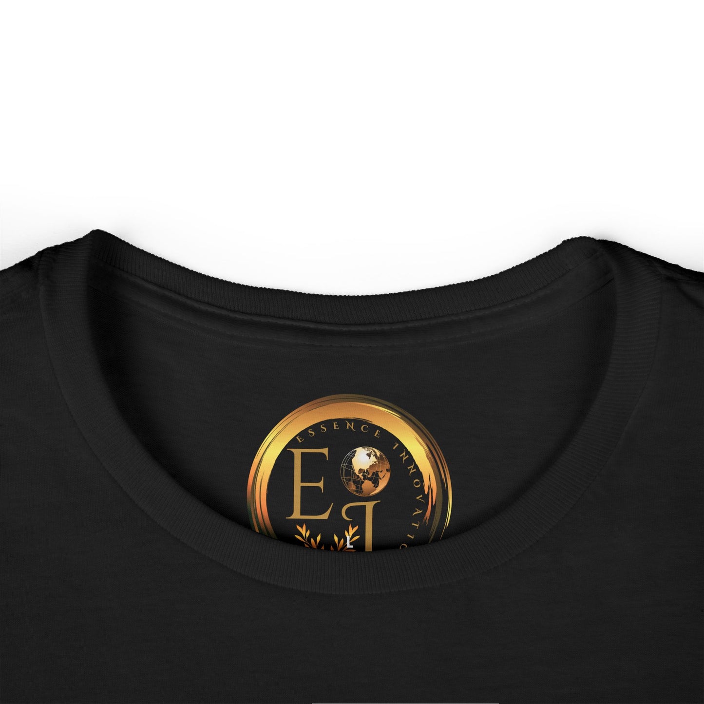 One Life Tee in Black – Empowering Minimalist Streetwear