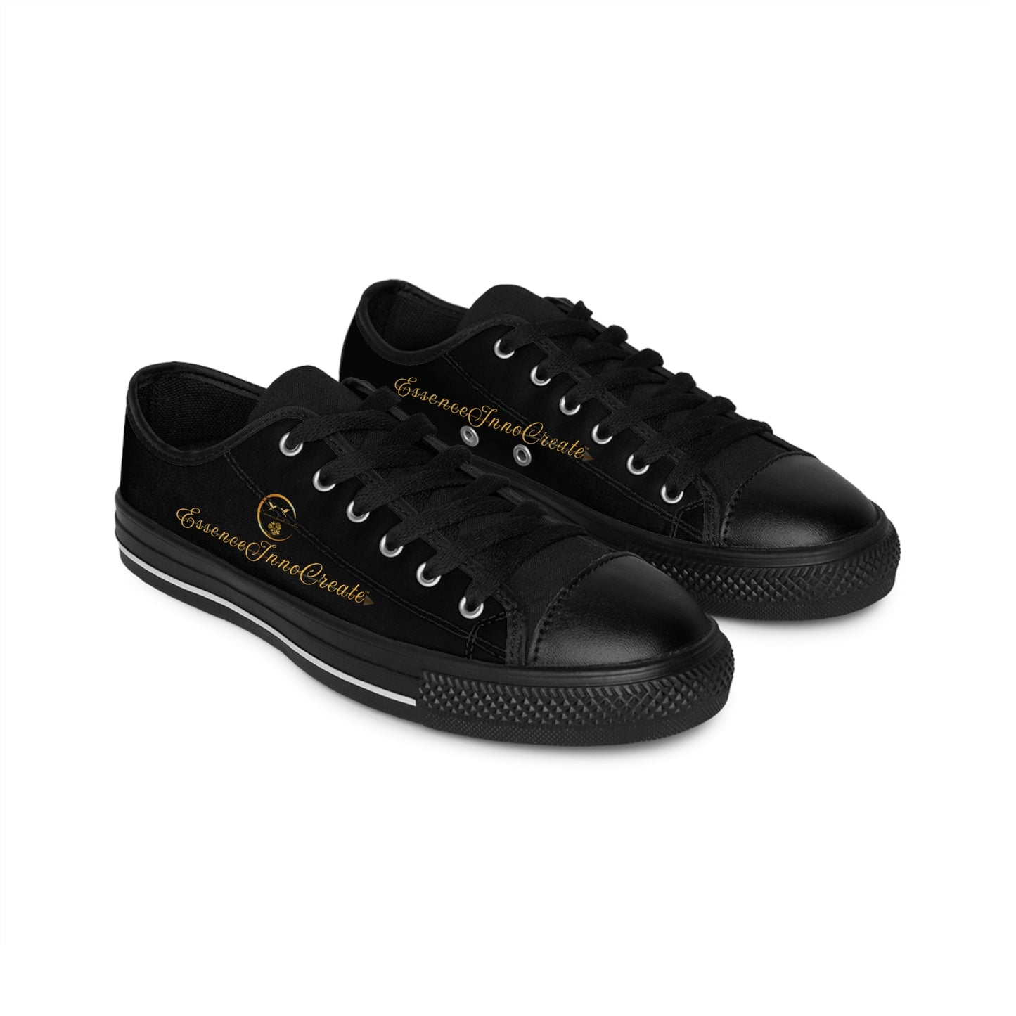 Ladies EssenceInnoCreate Streetwear | LowTop Sneakers | Black