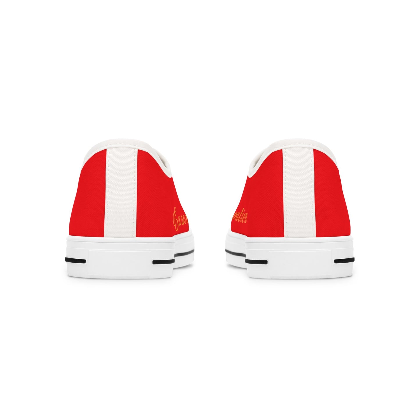 Ladies Essence Innovation Classics | Red | White Sole LowTops