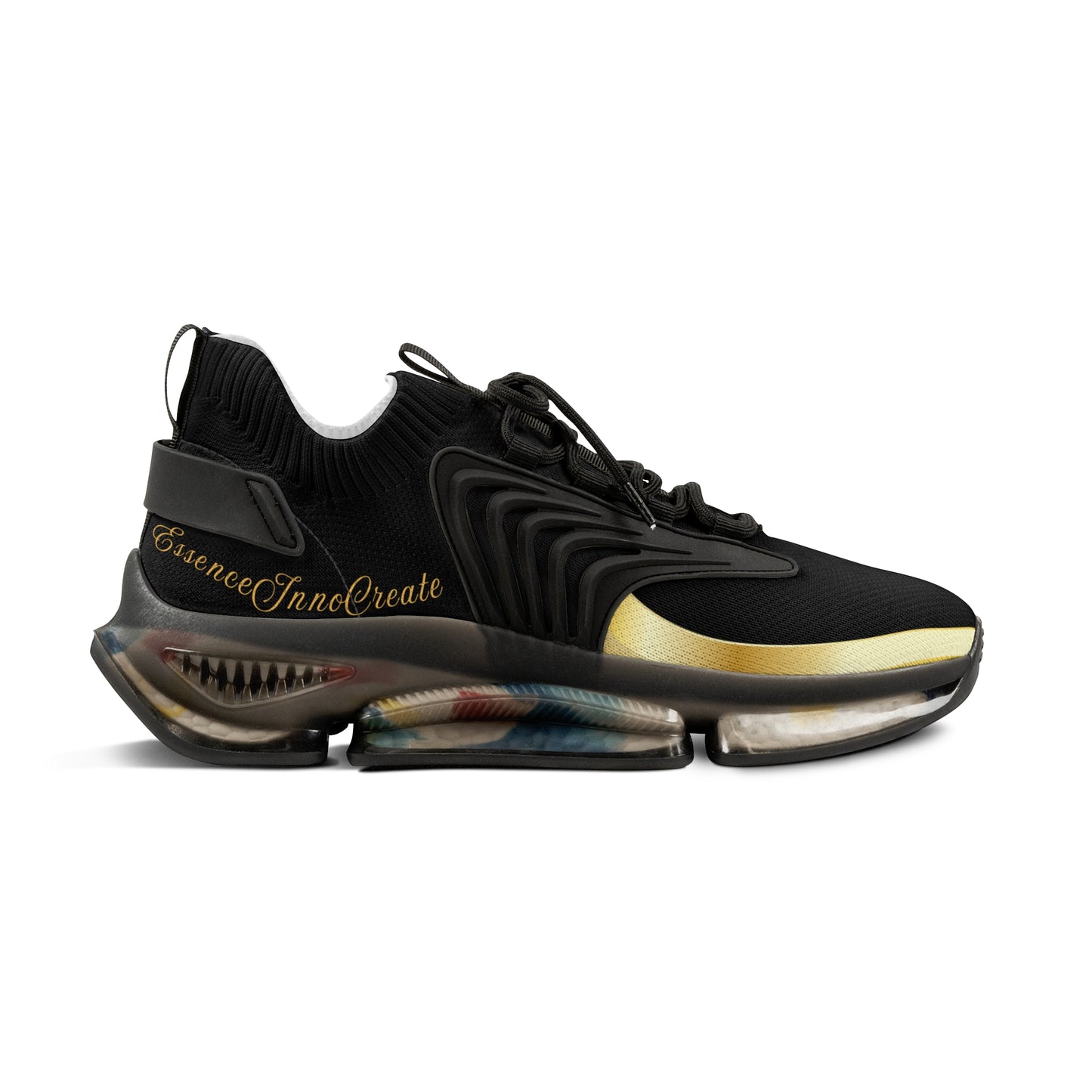 EssenceInnoCreate Black | Men’s Black Trim Mesh Sneakers