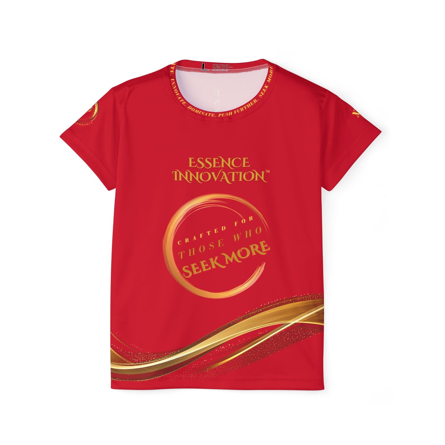 Seek More Luxe~J X | EI Sports Performance Jersey | Dark Red