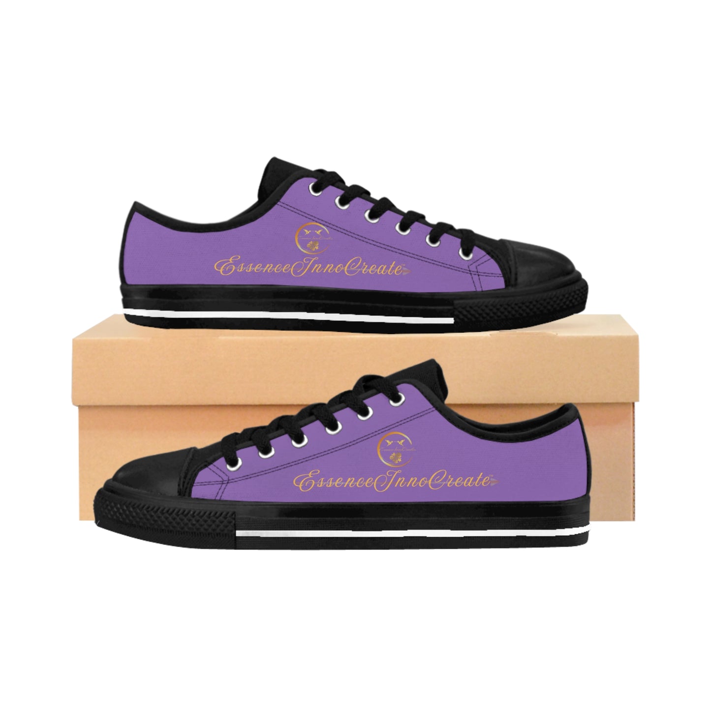 Ladies EssenceInnoCreate Streetwear | LowTop Sneakers | Light Purple