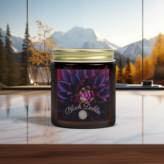 Fragrant Flower | Twilight Berry Candle – Black Dahlia | 4oz, 9oz