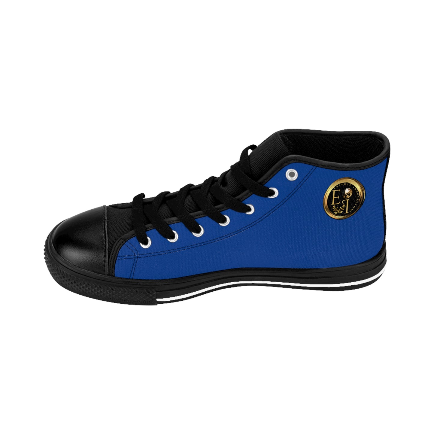 Essence Innovation Mens Streetwear | HighTop Sneakers | Dark Blue