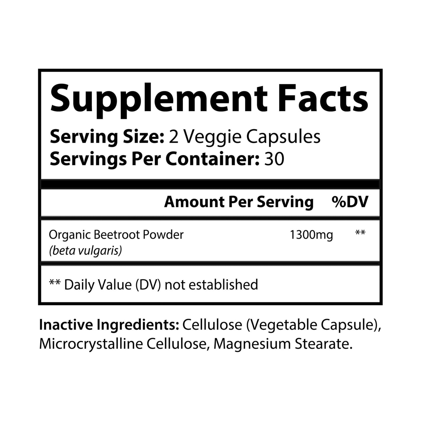 EI Beetroot Supplement | Performance & Endurance Support | 60 Capsules