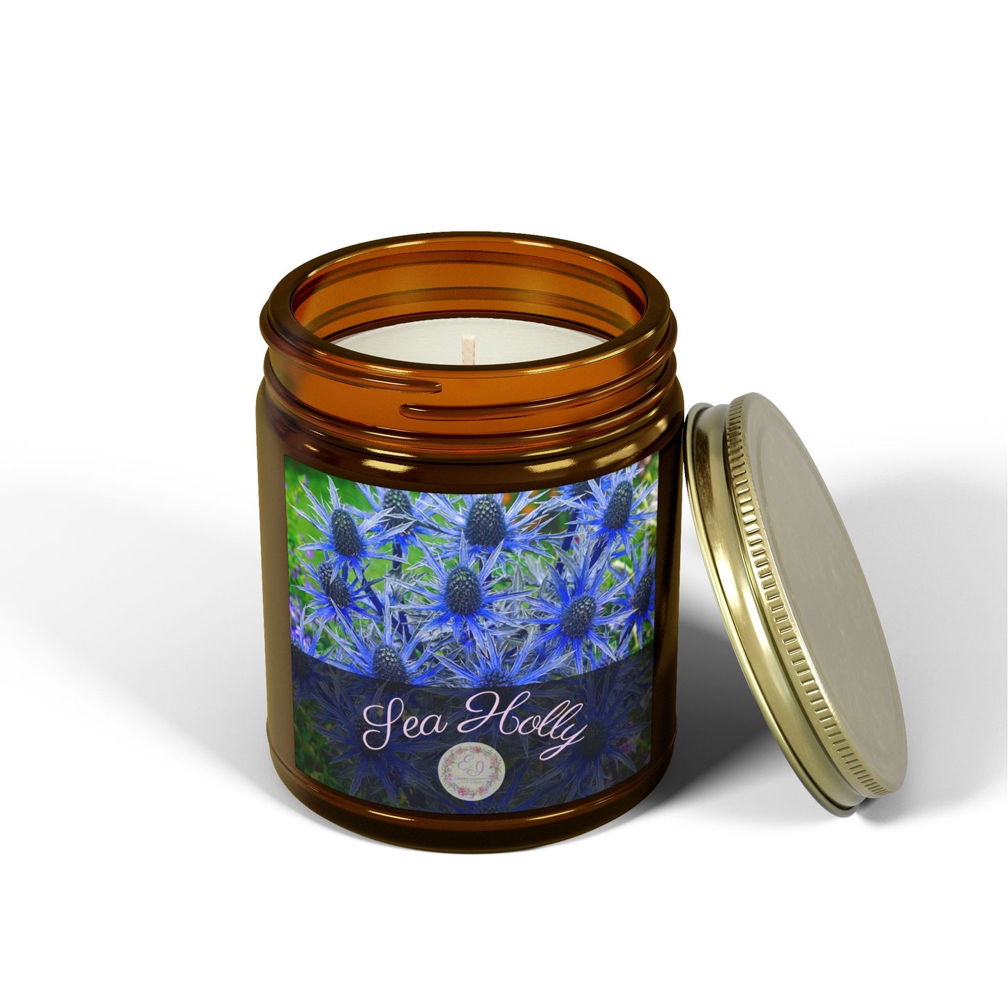 Fragrant Flower | Tidesong Candle | Sea Holly | 4oz, 9oz