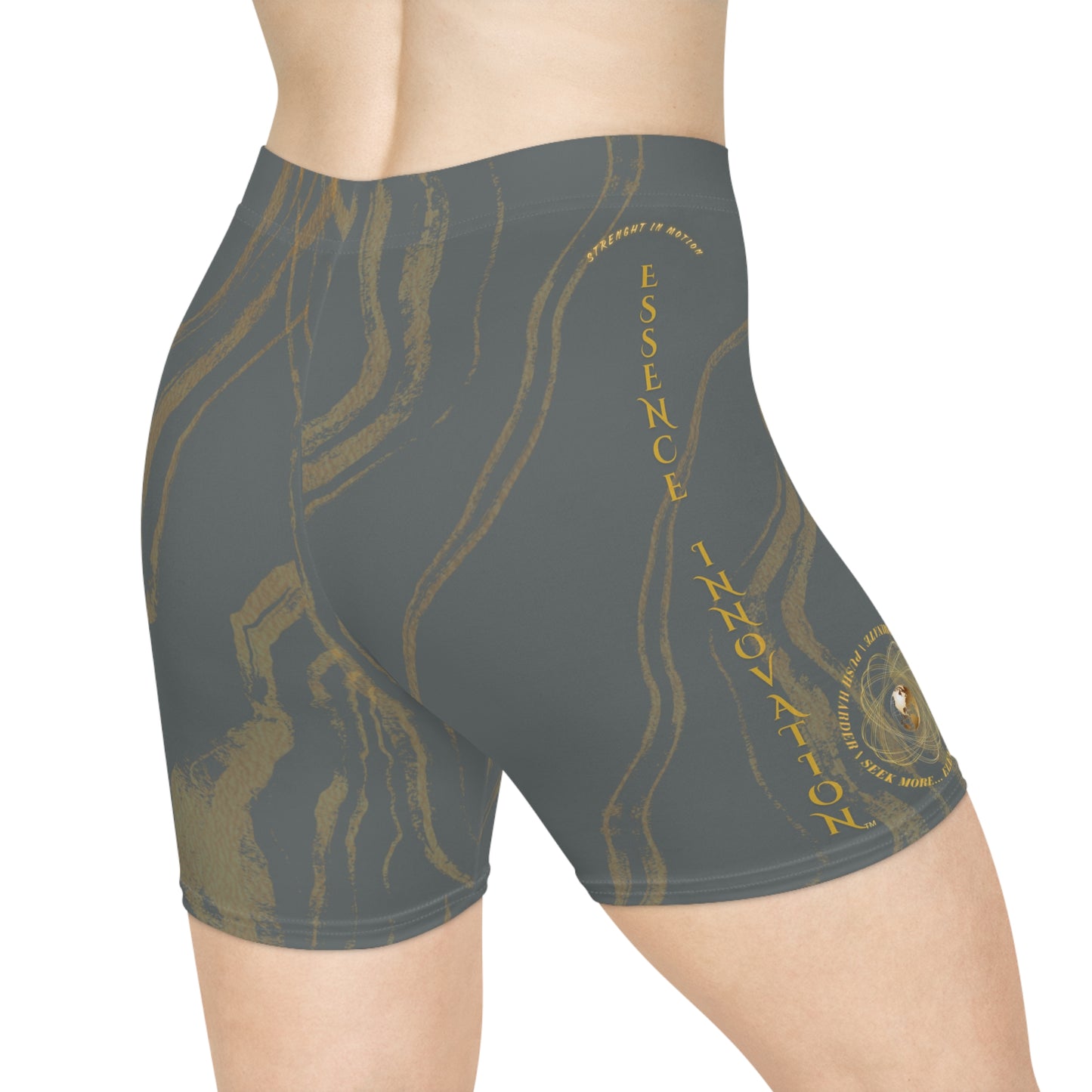 Seek More BSS VIII | EI Sports Biker Shorts | Dark Grey