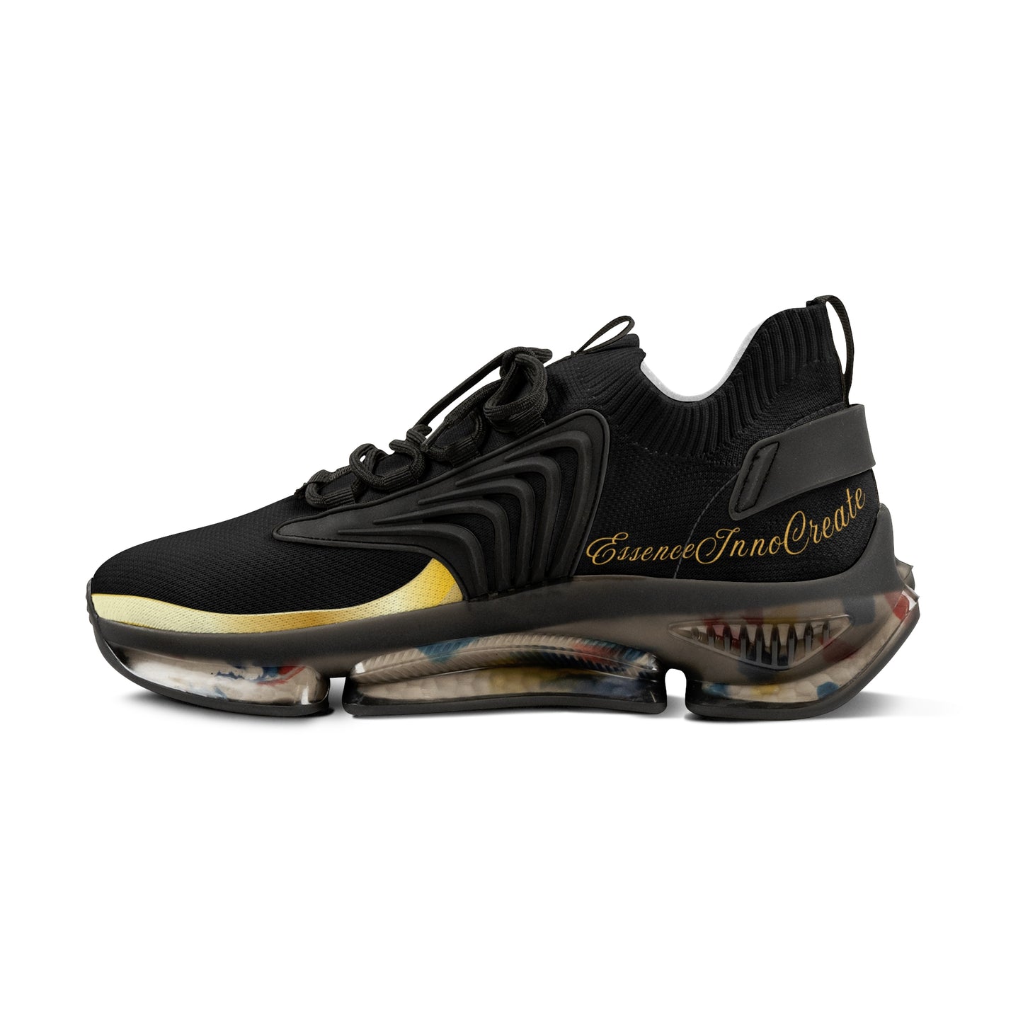 EssenceInnoCreate Black | Men’s Black Trim Mesh Sneakers