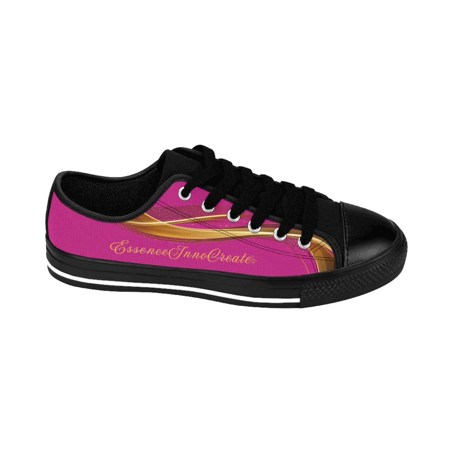Ladies EssenceInnoCreate Striped | LowTop Sneakers | Pink