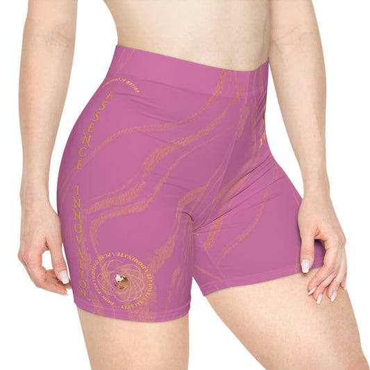 Seek More BSS XVII | EI Sports Biker Shorts | Light Pink