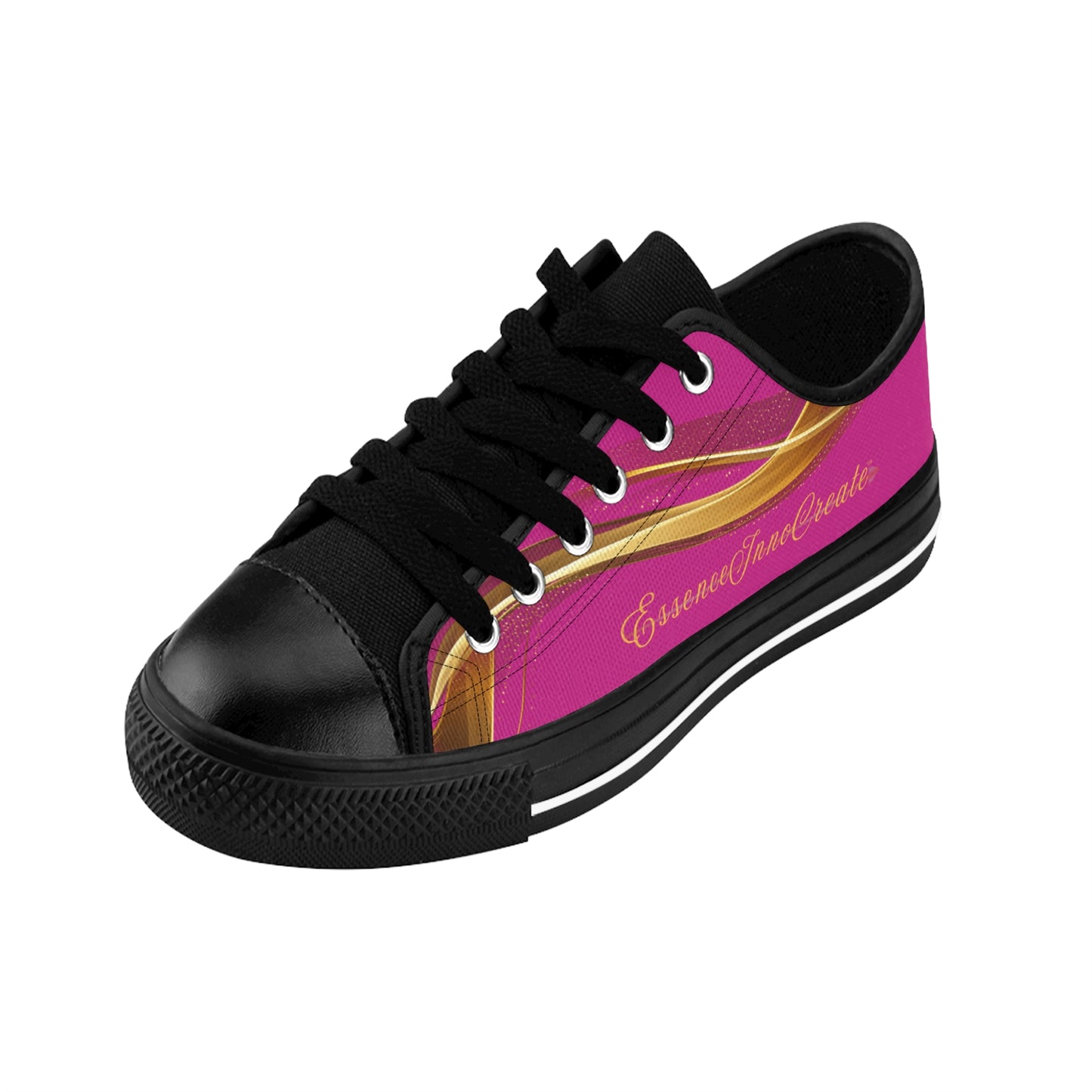 Ladies EssenceInnoCreate Striped | LowTop Sneakers | Pink