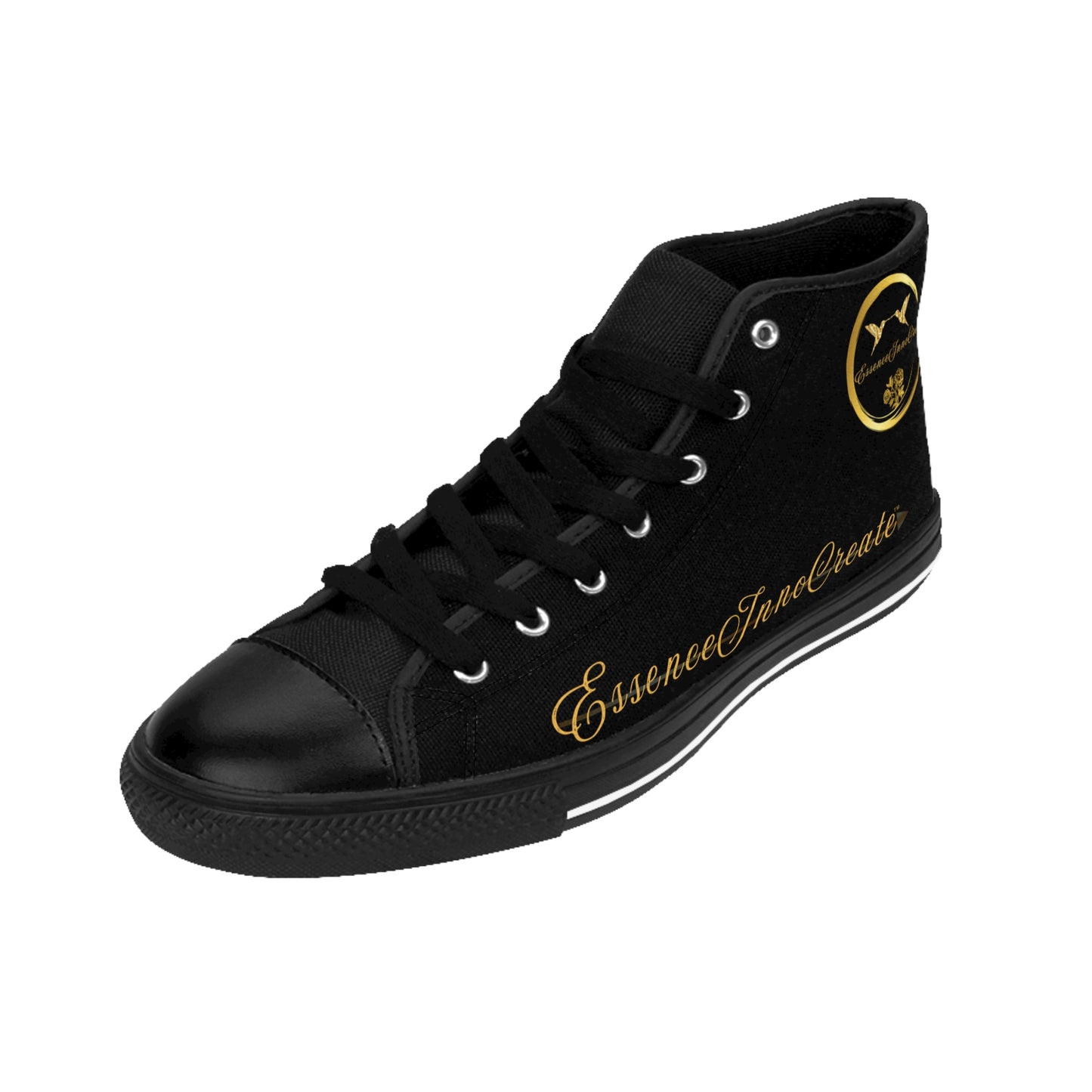 Ladies EssenceInnoCreate Streetwear | HighTop Sneakers | Black
