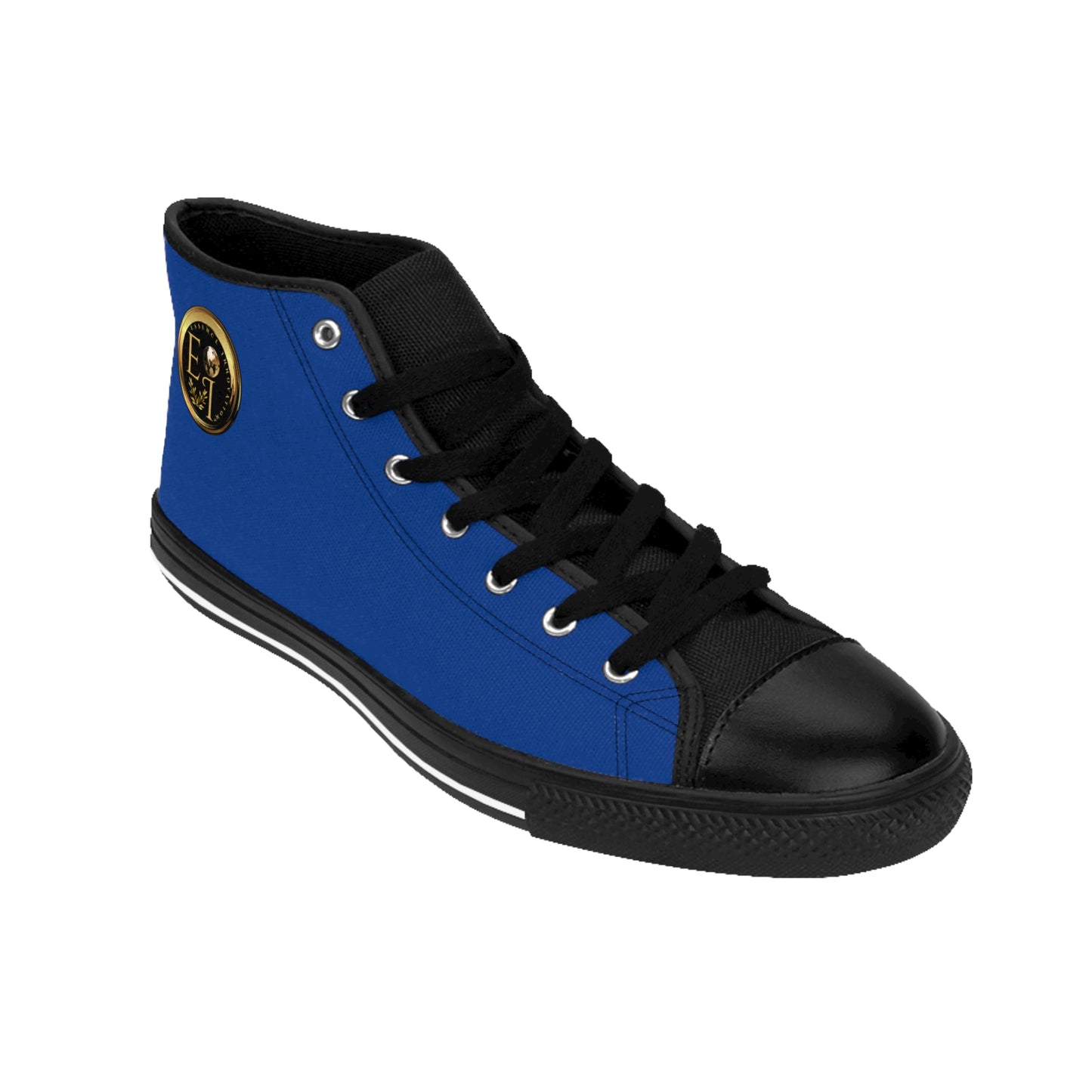 Essence Innovation Mens Streetwear | HighTop Sneakers | Dark Blue