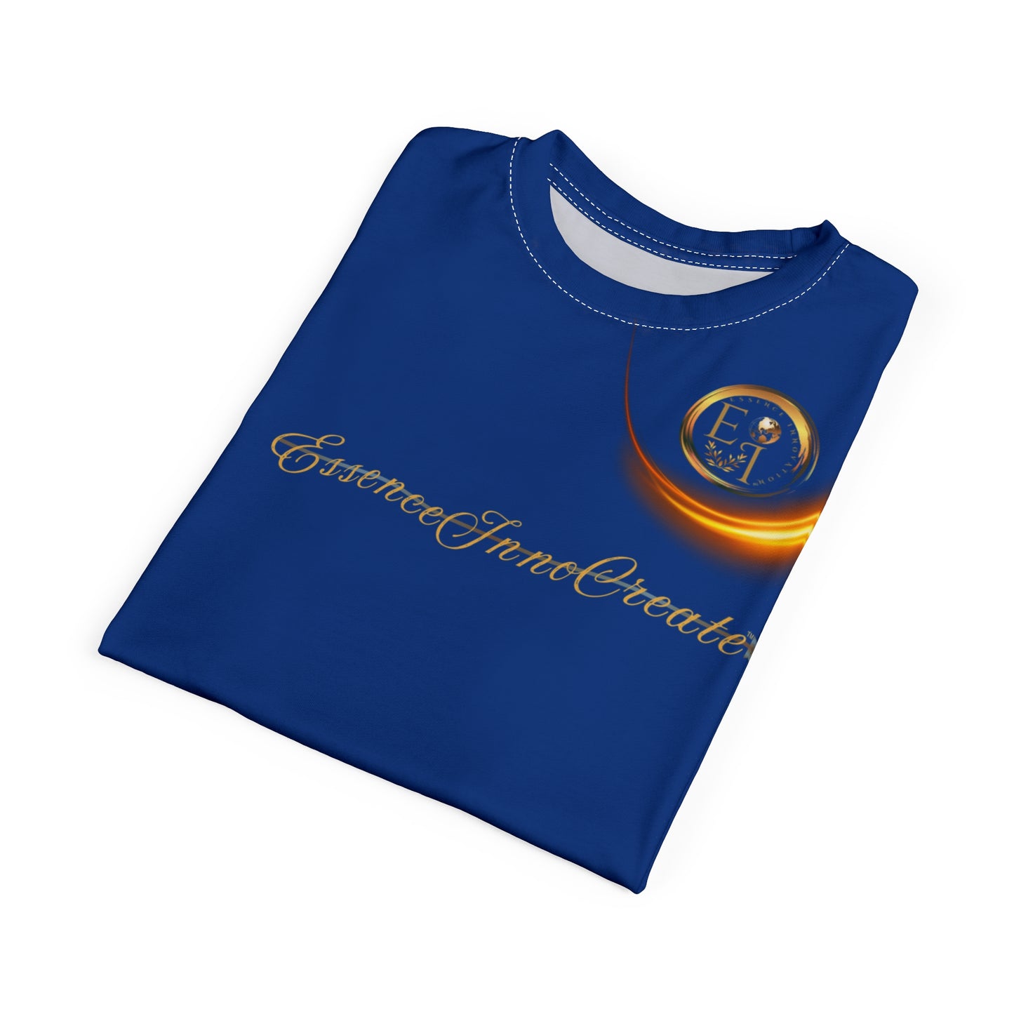 Dark Blue Trendsetters Flame Tee | EssenceInnoCreate