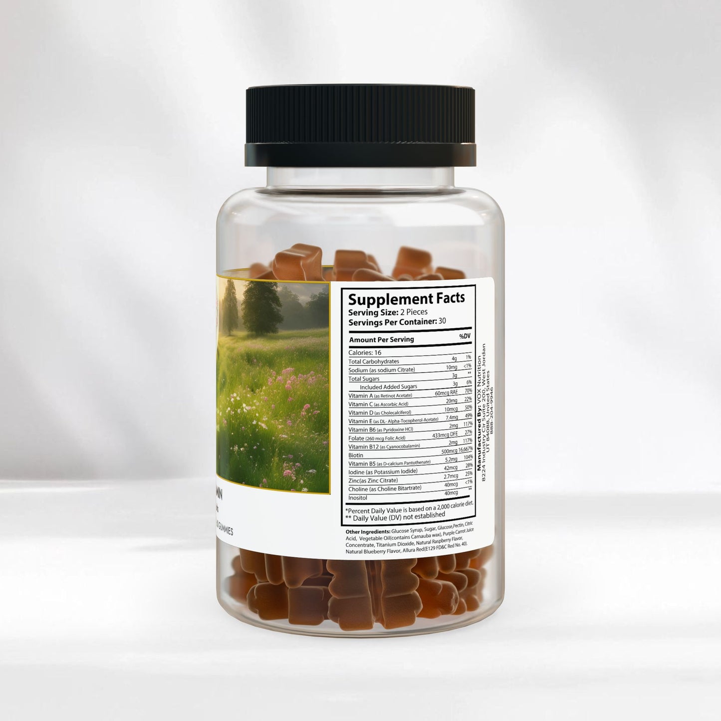 EI Hair Vitamin Gummies | Hair Health Support | 60 Gummies
