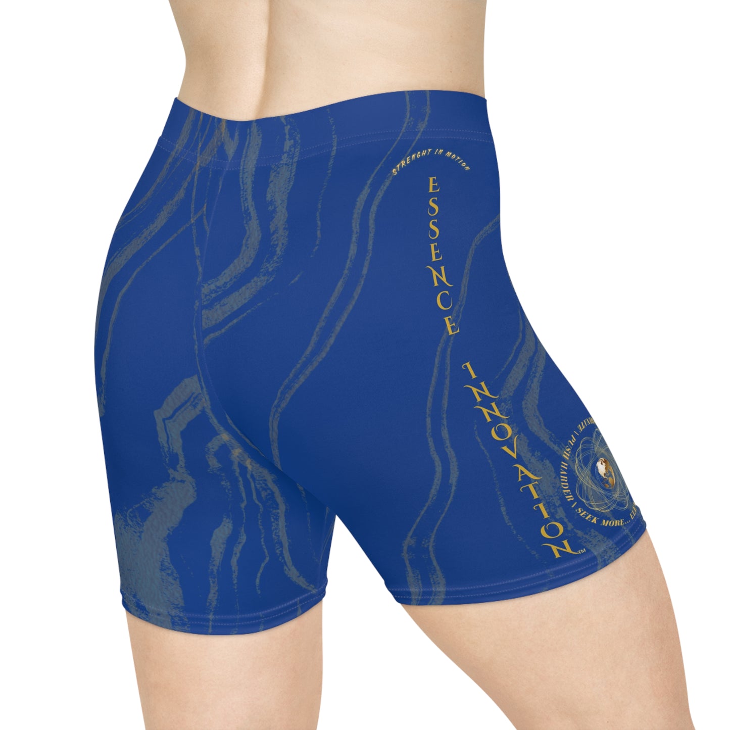 Seek More BSS XIII | EI Sports Biker Shorts | Dark Blue
