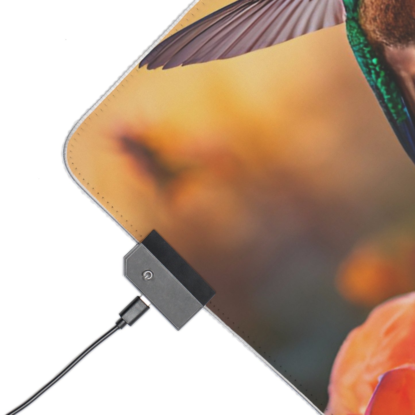 Hummingbird Paradise Mouse Pad | LED Gaming Mouse Pad | 4 Sizes