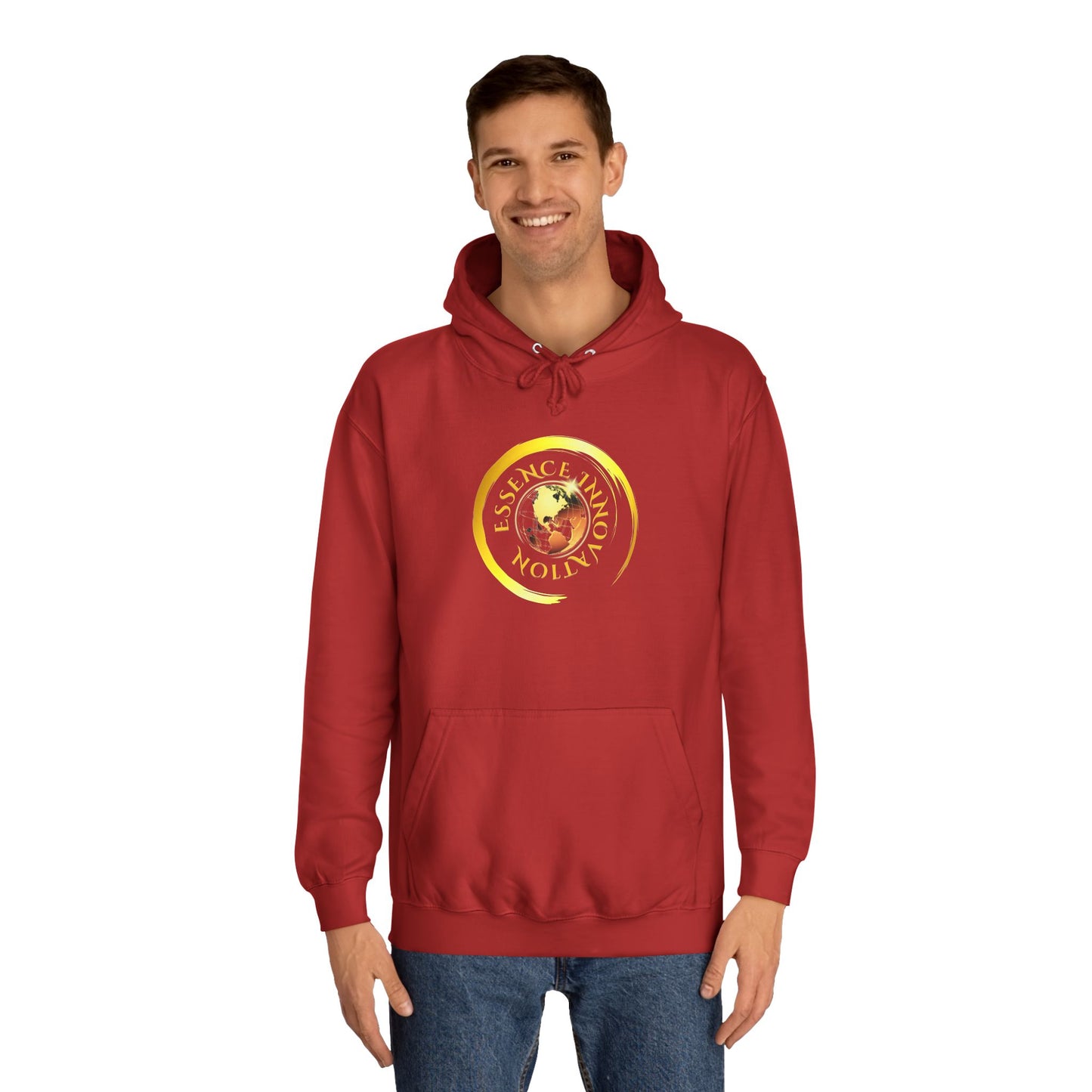 Seek More Fire Red | Luxury Hoodie | EI Fashion Apparel