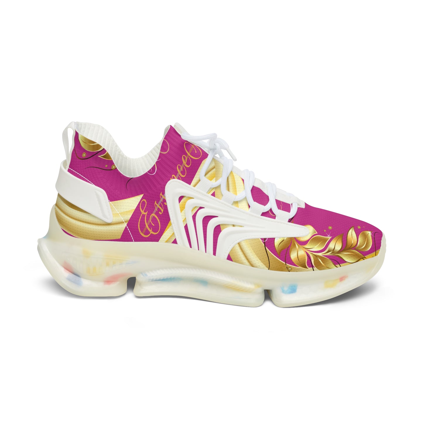 Ladies EssenceInnoCreate Luxe Lightning | Mesh Sneakers | Pink