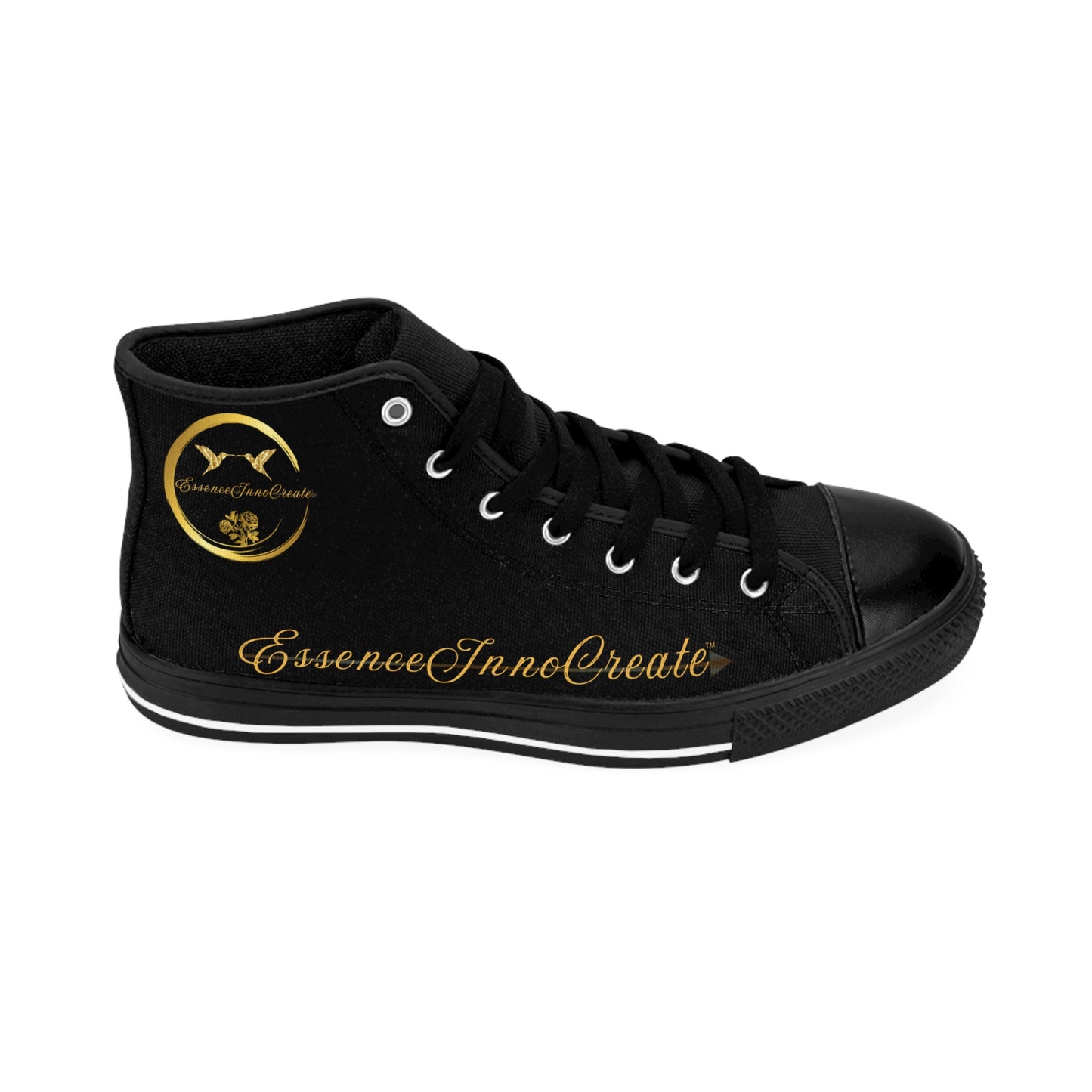 Ladies EssenceInnoCreate Streetwear | HighTop Sneakers | Black