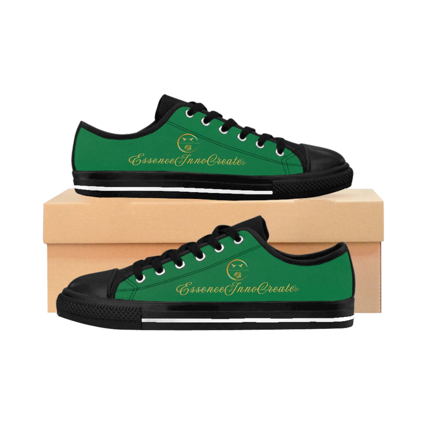 Ladies EssenceInnoCreate Streetwear | LowTop Sneakers | Green
