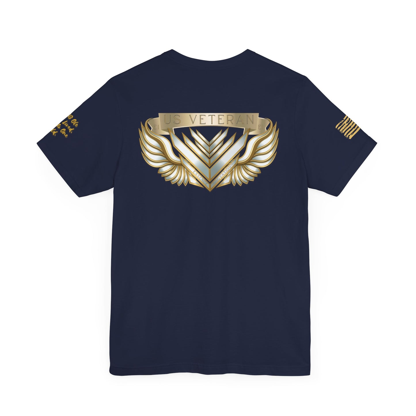 Essence Navy Veteran Tee – Deep Patriotic T-Shirt