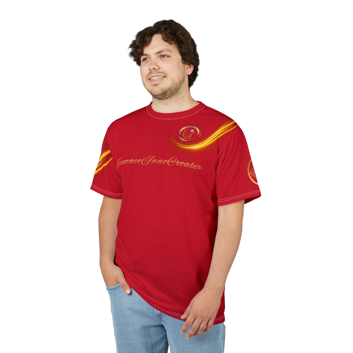 Dark Red Trendsetters Flame Tee | EssenceInnoCreate