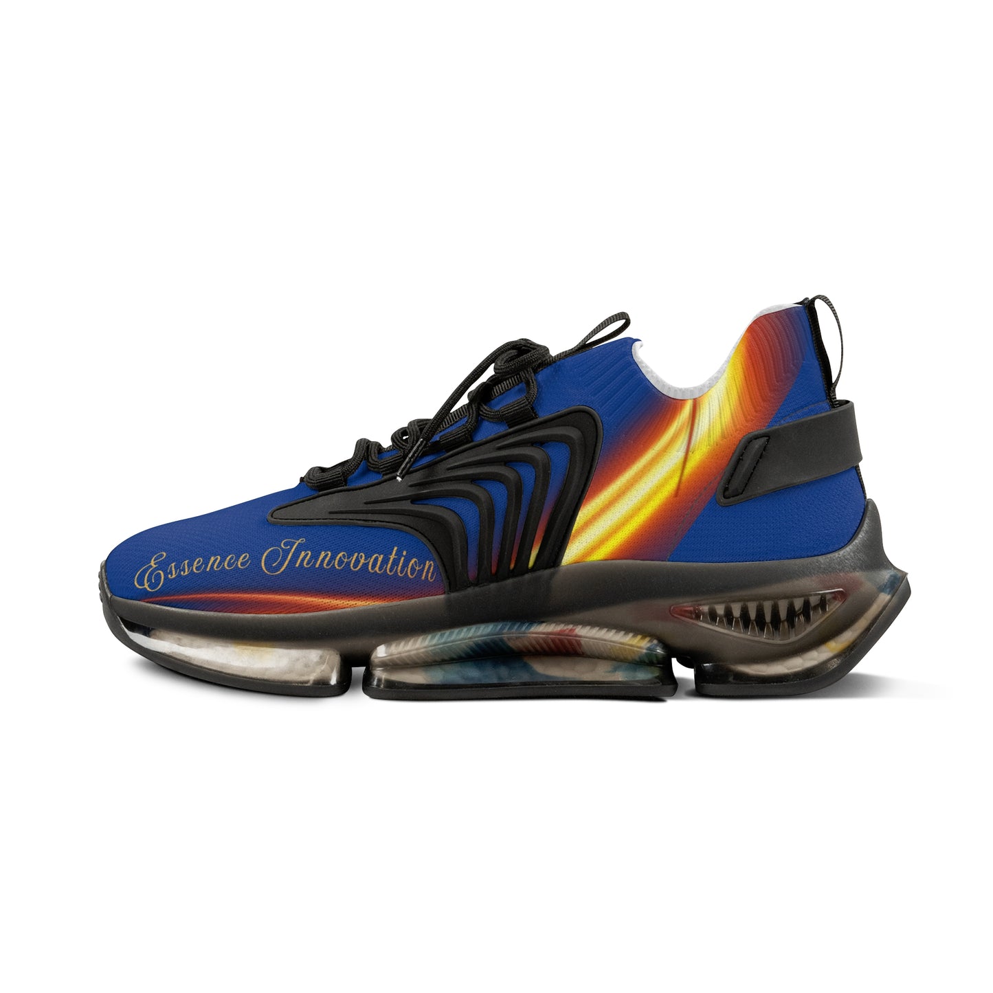 Dark Blue Trendsetter Flame Black | Men’s Performance Sneakers | Black Sole