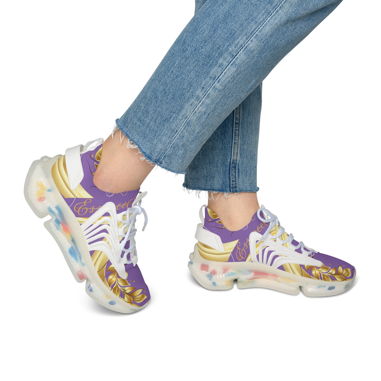 Ladies EssenceInnoCreate Luxe Lightning | Mesh Sneakers | Light Purple