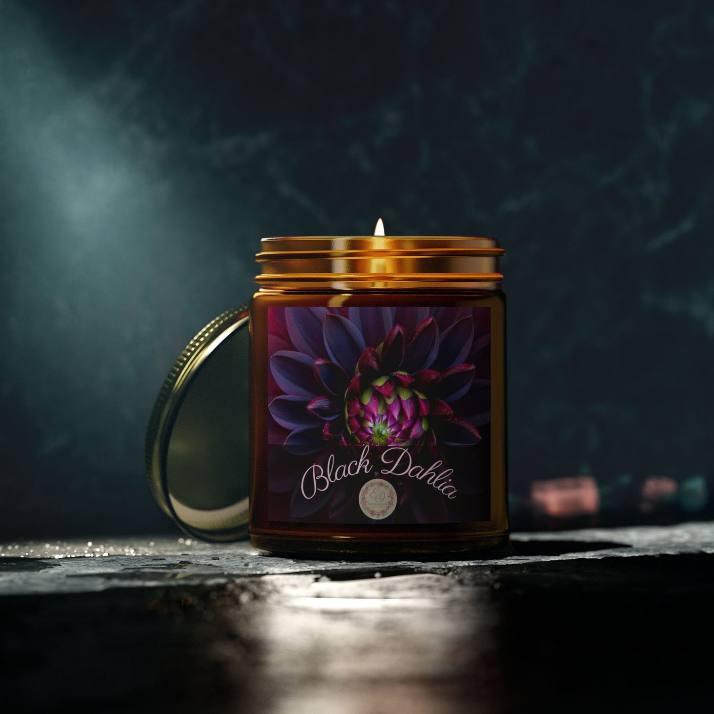 Fragrant Flower | Twilight Berry Candle – Black Dahlia | 4oz, 9oz