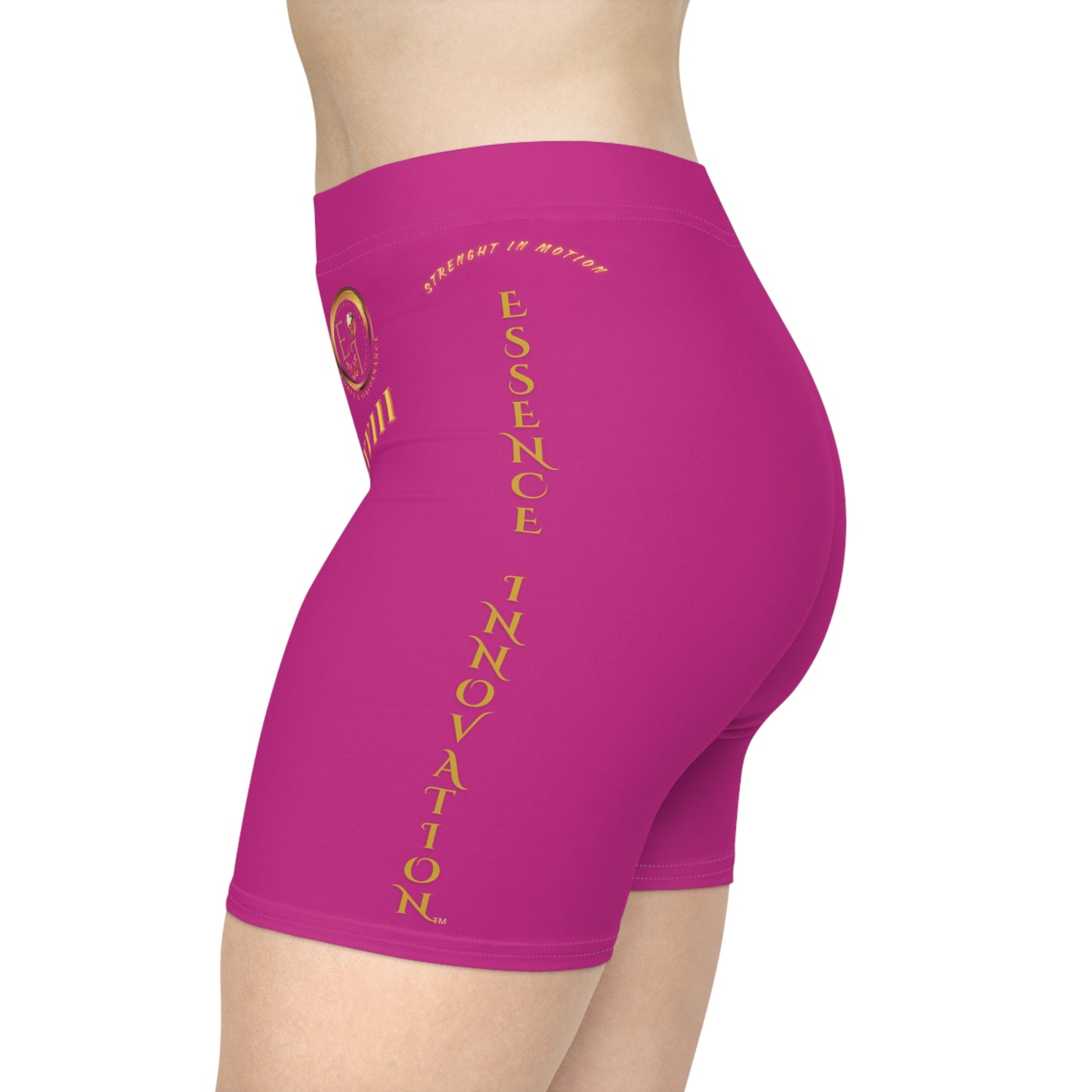 Seek More BS XVIII | EI Sports Biker Shorts | Pink