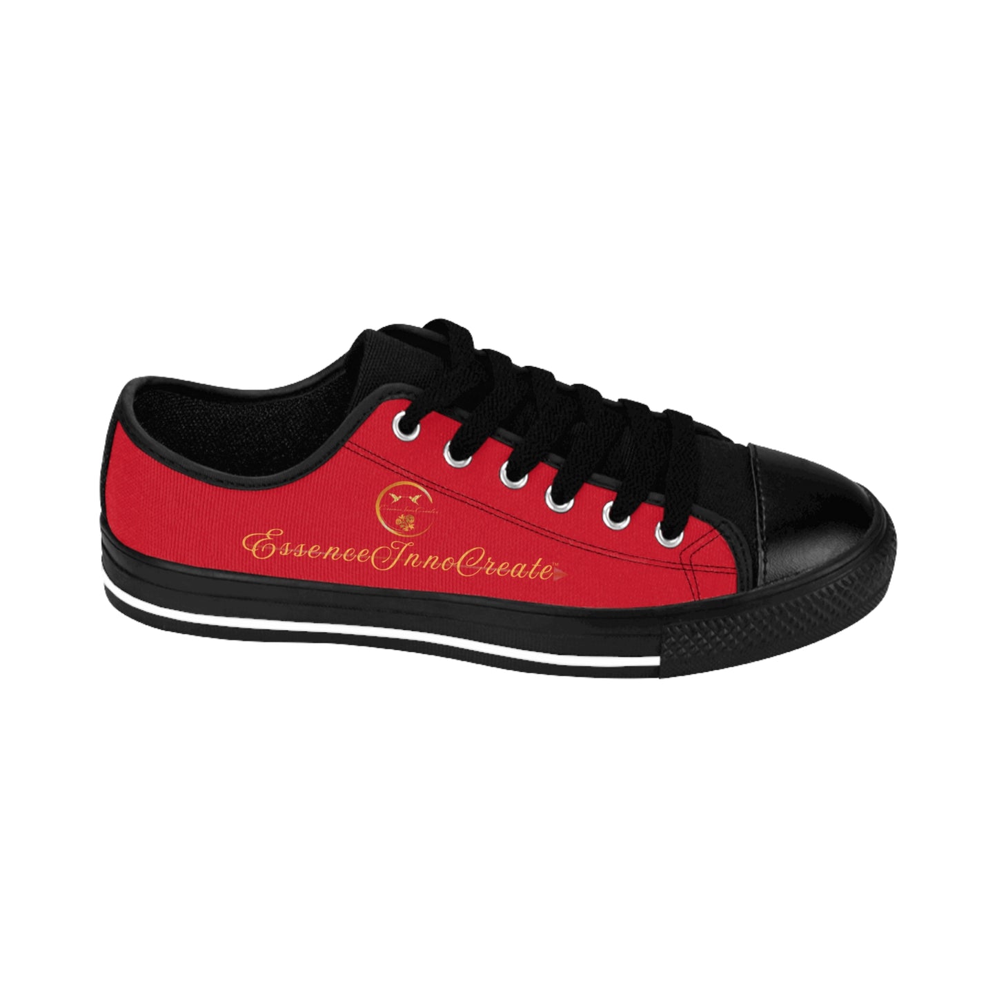 Ladies EssenceInnoCreate Streetwear | LowTop Sneakers | Dark Red