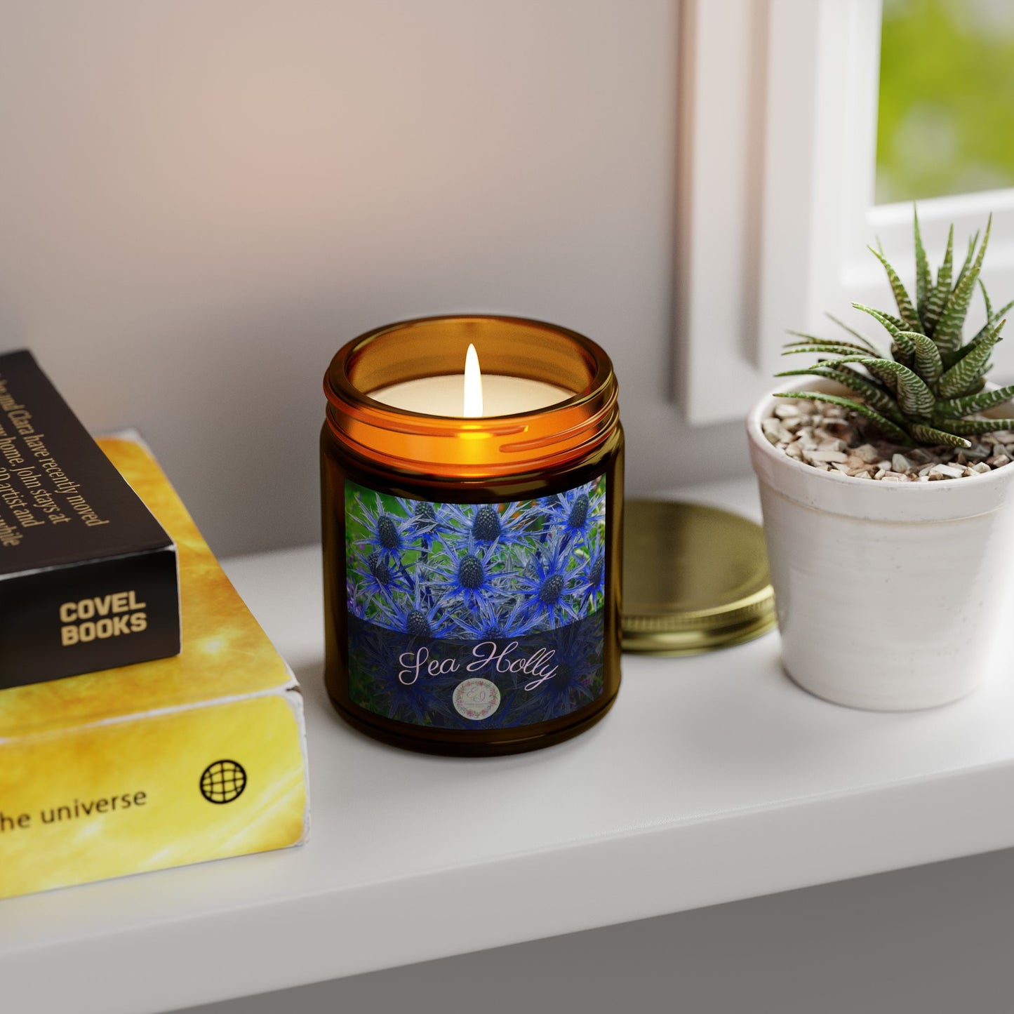 Fragrant Flower | Tidesong Candle | Sea Holly | 4oz, 9oz