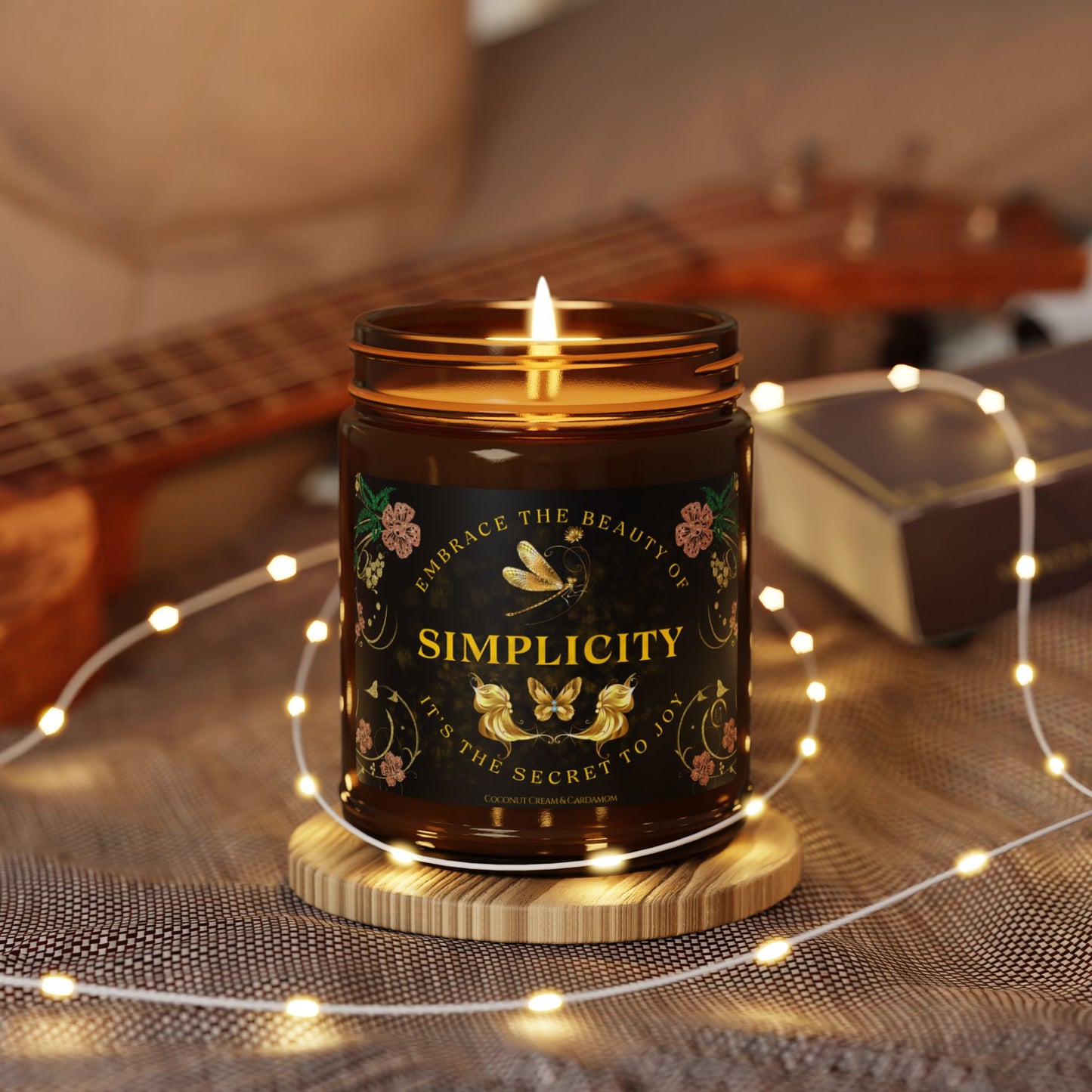 Spoken Serenity Simplicity | Coconut Cream + Cardamom | 9oz