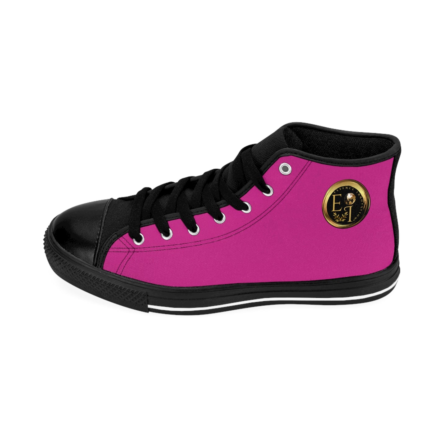 Essence Innovation Mens Streetwear | HighTop Sneakers | Pink