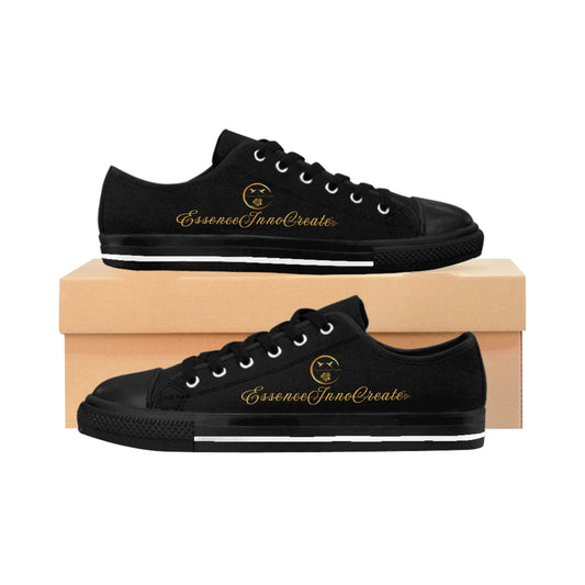 Ladies EssenceInnoCreate Streetwear | LowTop Sneakers | Black