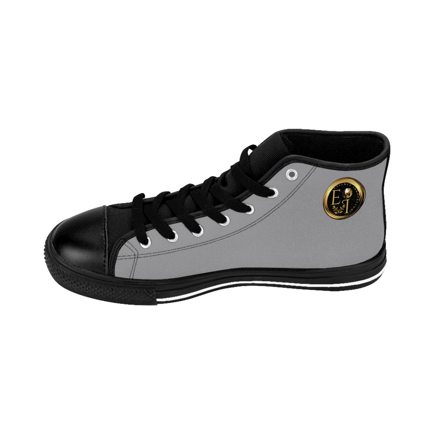 Essence Innovation Mens Streetwear | HighTop Sneakers | Grey